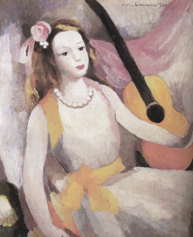 Marie Laurencin The Girl with guitar China oil painting art